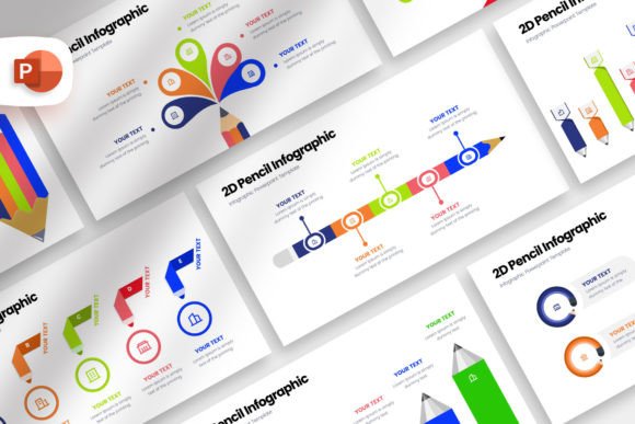 2D Pencil Infographic Presentation for Engaging Visuals