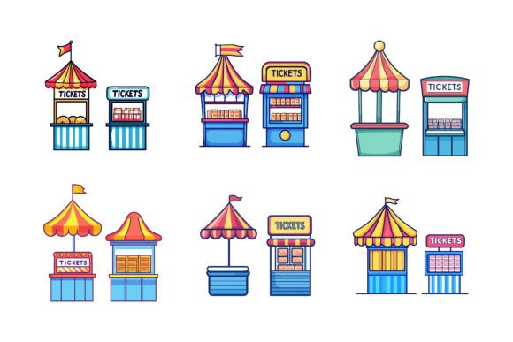 Amusement Park Flat Design and the New Visual Language of Digital Spaces
