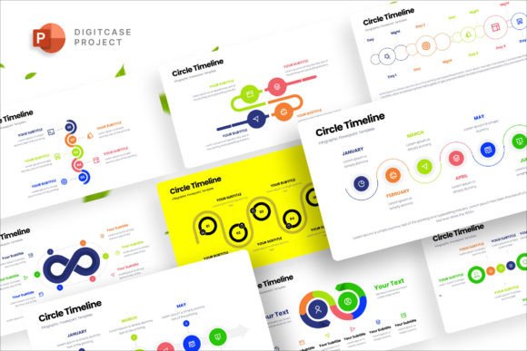 Circle Timeline Infographic Presentation: A Practical Tool for Visual Storytelling