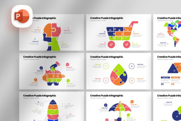 Creative Puzzle Infographic: Visual Ideas Made Simple