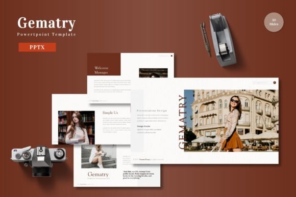 Gematry PowerPoint Template: Design with Confidence