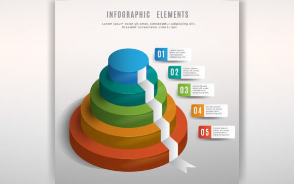 Master the 5 Layers of Pyramid Infographic Elements