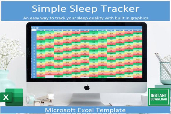 Simple Sleep Tracker Tool for Excel